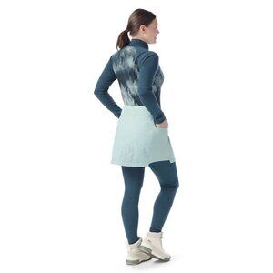 SMARTWOOL Smartloft Pull On Quilted Skirt With Pockets Sz XLarge Artic Green NWT